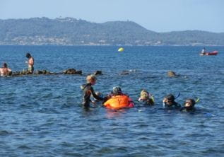 Unterwasserpfad der archäologischen Stätte Olbia – Hyères